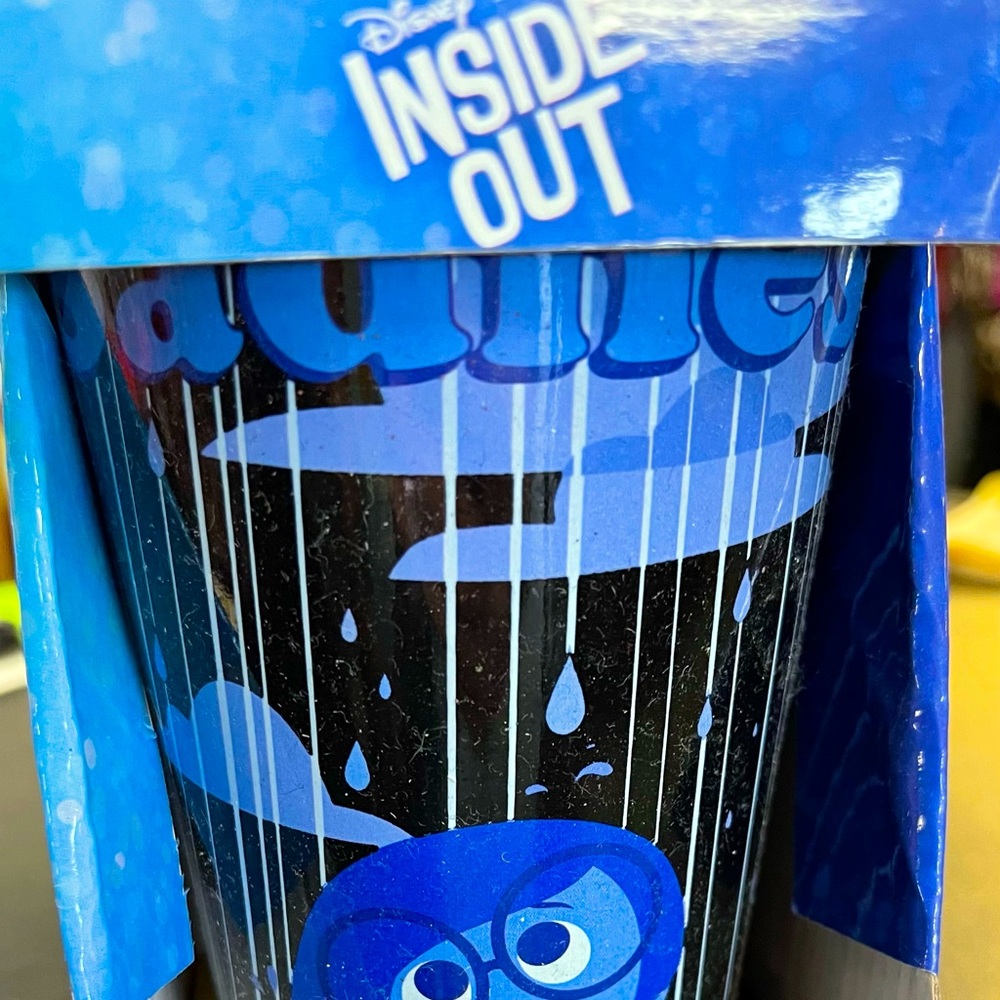 Disney 16 oz glass the movie “Inside Out” another classic collectible